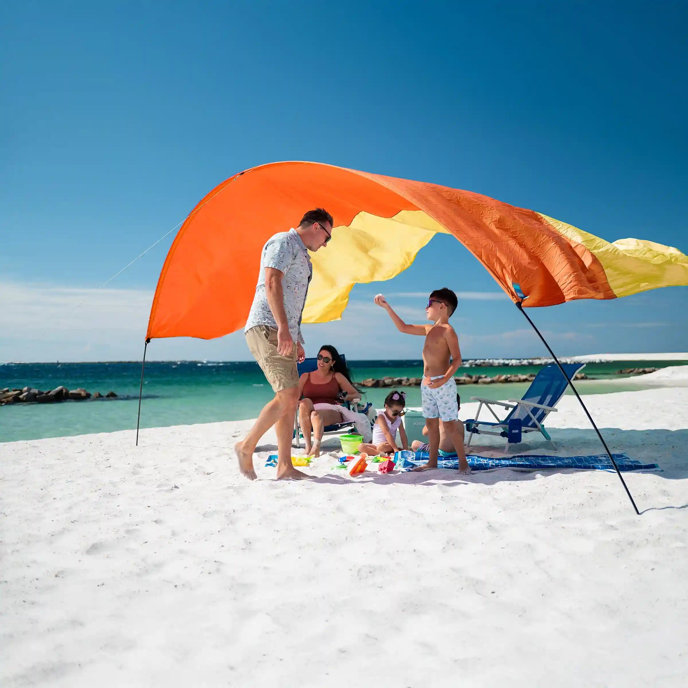 Shibumi Shade with Wind Assist