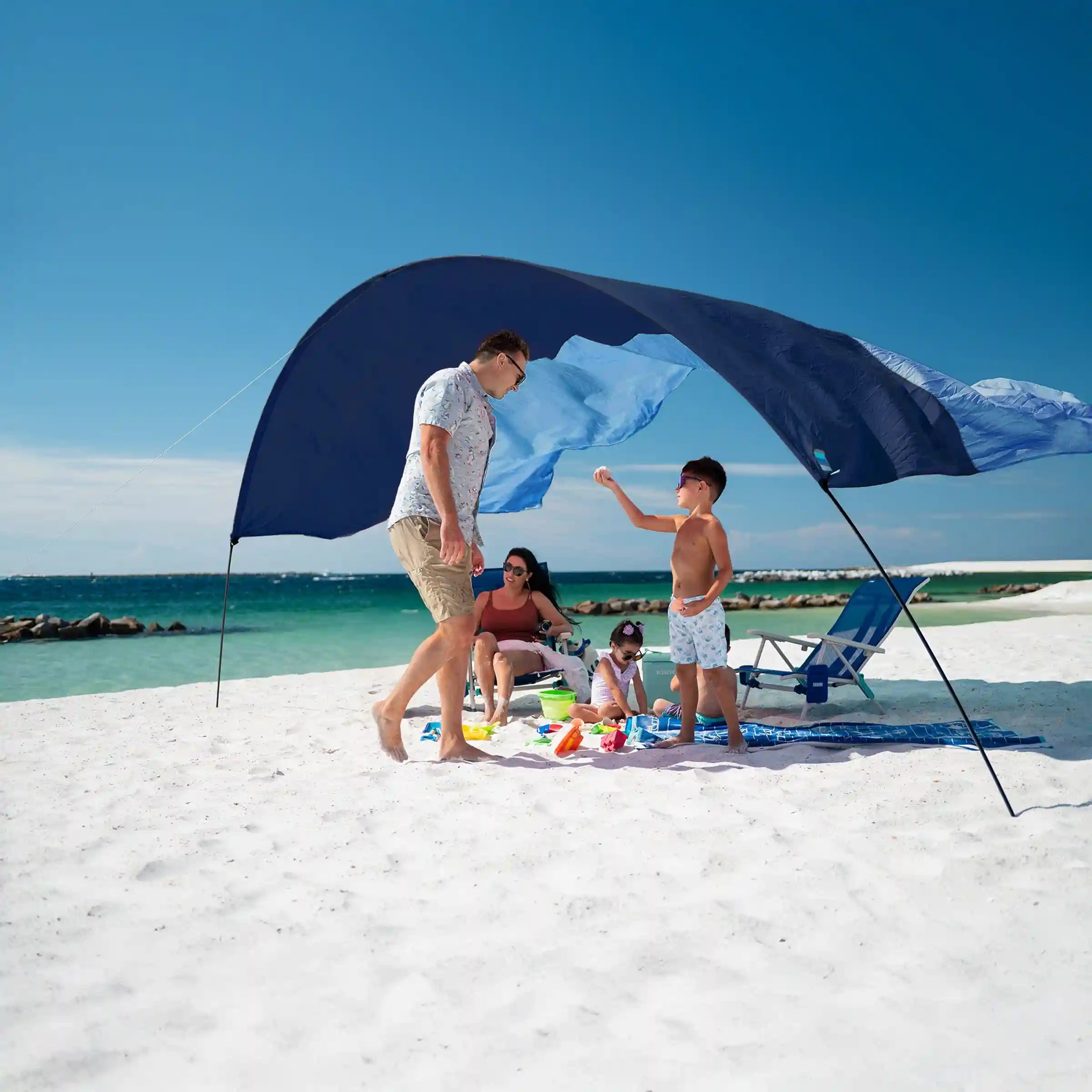Shibumi Shade with Wind Assist